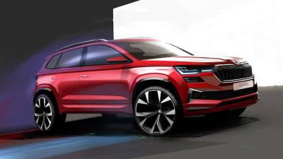 Skoda распространила изображения обновленной модели Karoq - iz.ru - Израиль - Чехия