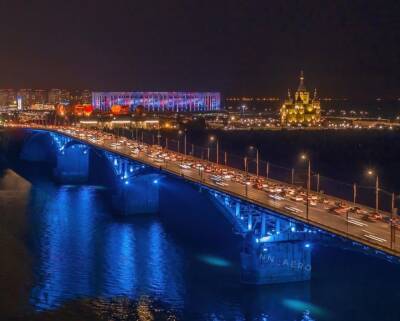 Подсветка трех мостов и двух памятников в Нижнем Новгороде обошлась в 91 млн рублей - vgoroden.ru - Нижний Новгород - Благоустройство