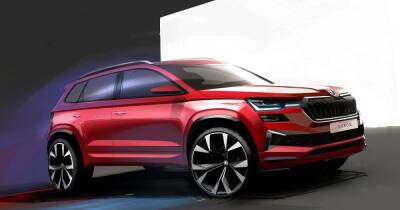 Показали новую Skoda Karoq 2022: первые официальные изображения - focus.ua - Украина