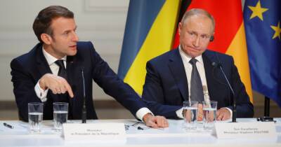 Владимир Путин - Эммануэль Макрон - "Готовы защищать территориальную целостность Украины": Макрон поговорил по телефону с Путиным - focus.ua - Россия - Украина - Англия - Белоруссия - Франция - Польша