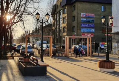 В Гатчине завершили благоустройство центральной пешеходной улицы - online47.ru - район Гатчинский