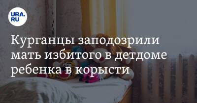 Курганцы заподозрили мать избитого в детдоме ребенка в корысти. «Претендует на 130 тысяч в месяц» - ura.news - Курганская обл.