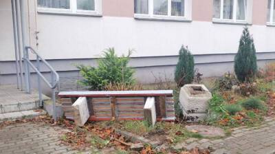 Пьяный водитель сделал редизайн столичного двора - belta.by - Белоруссия - Минск