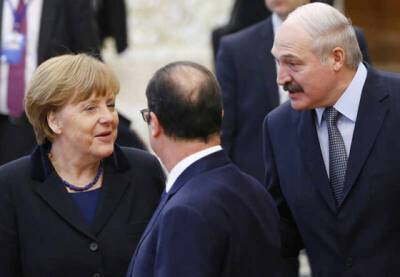 Ангела Меркель - Александр Лукашенко - Меркель и Лукашенко обсудили кризис на границе Белоруссии и Польши - news-front.info - Белоруссия - Германия - Польша