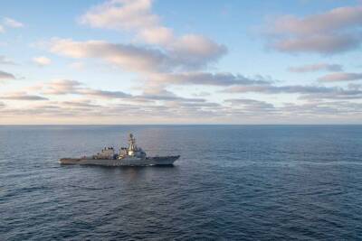 Американский эсминец УРО USS Porter (DDG 78) вслед за флагманом Шестого флота США покинул Чёрное море - topwar.ru - Россия - США - Twitter