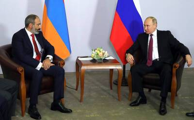 Владимир Путин - Никол Пашинян - Пашинян созвонился с Путиным - nakanune.ru - Армения - Азербайджан