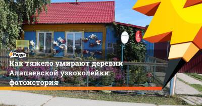 Как тяжело умирают деревни Алапаевской узкоколейки: фотоистория - ridus.ru - Россия