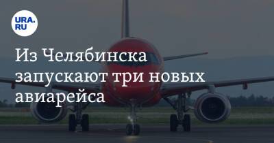 Из Челябинска запускают три новых авиарейса - ura.news - Уфа - Челябинск - Ноябрьск - Салехард - Магнитогорск