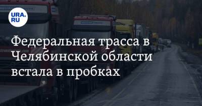 Федеральная трасса в Челябинской области встала в пробках - ura.news - Челябинская обл. - Уфа - Челябинск