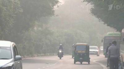 В Индии из-за смога школьники и госслужащие ушли на дистанционку, остановлены стройки - 1tv.ru - Индия - Дели