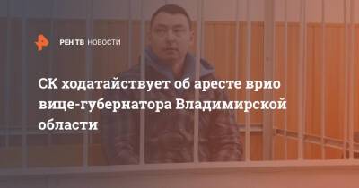 СК ходатайствует об аресте врио вице-губернатора Владимирской области - ren.tv - Владимирская обл. - Владимир