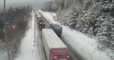 Автомобилисты весь день стоят в пробках на трассе М5 в Челябинской области - znak.com - Челябинская обл. - Уфа - Челябинск