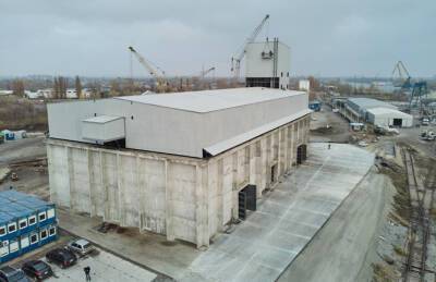 Речной порт в Днепре достраивает зерновой комплекс - agroportal.ua - Украина - Днепропетровская обл.