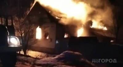 В Вурнарском районе сгорел дом: хозяина госпитализировали в тяжелом состоянии - pg21.ru