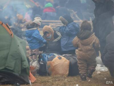 Мигранты покидают лагерь на границе с Польшей - gordonua.com - Украина - Белоруссия - Польша