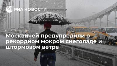 Евгений Тишковец - Синоптик "Фобоса" Тишковец: ныряющий циклон принесет в Москву рекордный мокрый снегопад - ria.ru - Москва - Россия