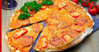 30 минут на кухне: рецепт быстрой пиццы на армянском лаваше - profile.ru