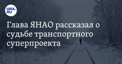 Дмитрий Артюхов - Глава ЯНАО рассказал о судьбе транспортного суперпроекта - ura.news - окр. Янао