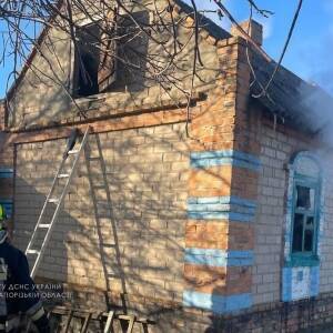 Во время пожара в Пологовском районе погиб мужчина. Фото - reporter-ua.com - Украина - Запорожская обл. - район Пологовский