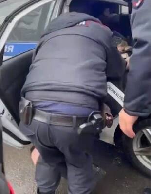В Петербурге полиция жестко задержала школьницу. Ее силой пытались посадить в машину - znak.com - Санкт-Петербург