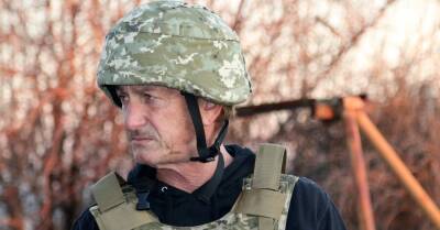 Шон Пенн - Шон Пенн хочет снять документальный фильм о событиях в Украине - уже встретился с бойцами ООС - kp.ua - Украина