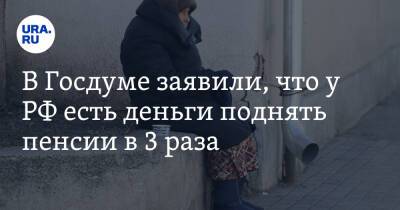 Николай Коломейцев - В Госдуме заявили, что у РФ есть деньги поднять пенсии в 3 раза - ura.news - Россия