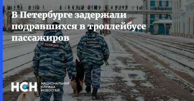 В Петербурге задержали подравшихся в троллейбусе пассажиров - nsn.fm - Санкт-Петербург