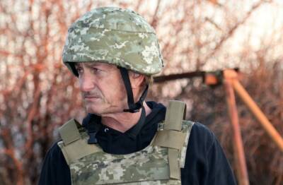 Шон Пенн - Шон Пенн посетил зону ООС на Донбассе и пообщался с украинскими военнослужащими - vchaspik.ua - Украина
