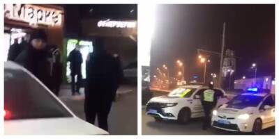 В Харькове мужчина с ножом напал на людей, кадры с места ЧП: "начал угрожать и..." - politeka.net - Украина - Харьков