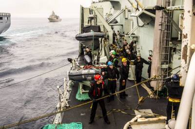 Канадский фрегат HMCS Fredericton был вынужден вернуться в норвежский порт после вспыхнувшего на борту пожара - topwar.ru - Норвегия - Англия - Греция