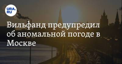 Роман Вильфанд - Вильфанд предупредил об аномальной погоде в Москве - ura.news - Москва - Московская обл.