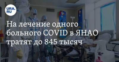 На лечение одного больного COVID в ЯНАО тратят до 845 тысяч - ura.news - окр. Янао
