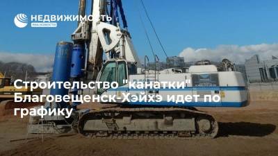 Василий Орлов - Строительство "канатки" Благовещенск-Хэйхэ идет по графику - realty.ria.ru - Москва - Китай - Амурская обл. - Благовещенск - Строительство