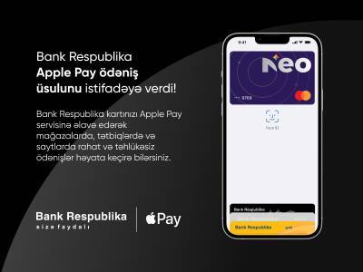 Apple Pay становится доступен держателям карт Банка Республика - trend.az