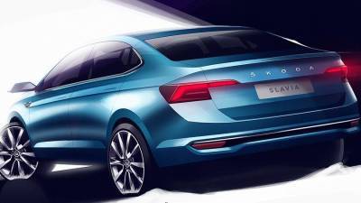 Skoda распространила изображение новой модели Slavia - iz.ru - Израиль - Индия - Чехия