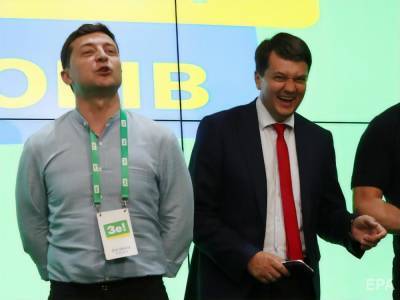 Владимир Зеленский - Дмитрий Разумков - Петр Порошенко - Руслан Стефанчук - Разумков: Антирейтинг президента – оценка работы власти, потому что практически все решения принимаются в Офисе президента - gordonua.com - Украина