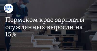 Пермском крае зарплаты осужденных выросли на 15% - ura.news - Пермский край