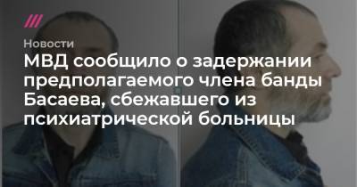 Шамиль Басаев - Магомед Алханов - МВД сообщило о задержании предполагаемого члена банды Басаева, сбежавшего из психиатрической больницы - tvrain.ru - Россия - респ. Чечня - Астраханская обл.