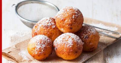 30 минут на кухне: творожные пончики в сахарной пудре - profile.ru