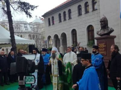 Александр Невский - В Белграде открыли бюст Александру Невскому - politnavigator.net - Москва - Россия - Санкт-Петербург - Сербия - Белград