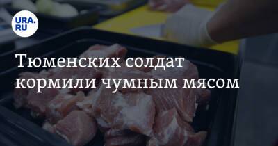 Тюменских солдат кормили чумным мясом - ura.news - Ленинградская обл. - Тюмень - Тюменская обл. - Югра - Псковская обл. - окр. Янао