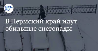 В Пермский край идут обильные снегопады - ura.news - Россия - Пермь - Пермский край