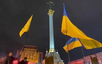 Годовщина Евромайдана: на акции грубых нарушений не зафиксировали - korrespondent.net - Украина - Киев
