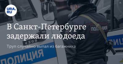 В Санкт-Петербурге задержали людоеда. Труп случайно выпал из багажника - ura.news - Ленинградская обл. - Санкт-Петербург