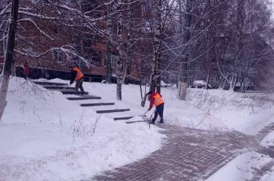 Нижний Новгород продолжает бороться с последствиями снегопада - vgoroden.ru - Нижний Новгород - р-н Советский