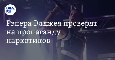 Алишер Моргенштерн - Рэпера Элджея проверят на пропаганду наркотиков - ura.news - Москва - Россия