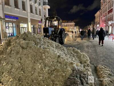 Юрий Шалабаев - Почти 800 кубометров снега вывезено с улиц Нижнего Новгорода 21 ноября - vgoroden.ru - Нижний Новгород