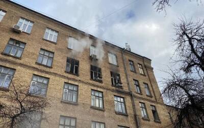 В Киеве произошел пожар в институте автоматики - korrespondent.net - Украина - Киев - район Шевченковский