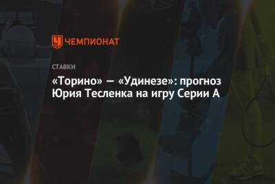 «Торино» — «Удинезе»: прогноз Юрия Тесленка на игру Серии А - championat.com