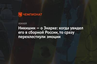 Олег Знарк - Александр Никишин - Никишин — о Знарке: когда увидел его в сборной России, то сразу перехлестнули эмоции - championat.com - Россия